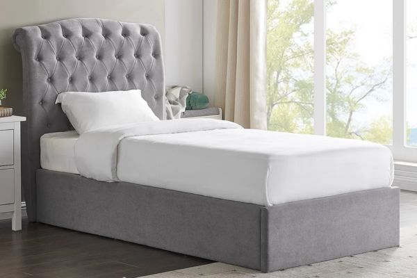 Athens Upholstered Storage Bed single size Athens Upholstered Storage Bed single size